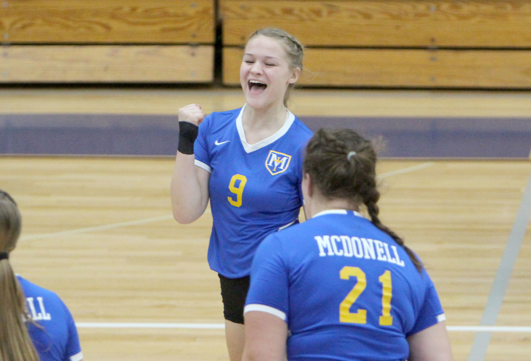 Eau Claire Immanuel Lutheran at McDonell volleyball 10-26-19